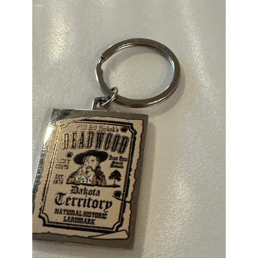 Deadwood Dakota Territory National‎ Historic Landmark Wild Bill Hickok Keychain